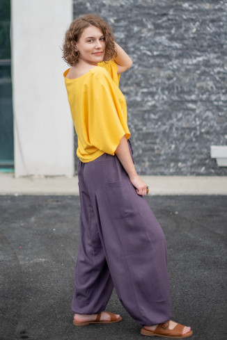 Joa Shop - cumpara online: Pantaloni de vara largi