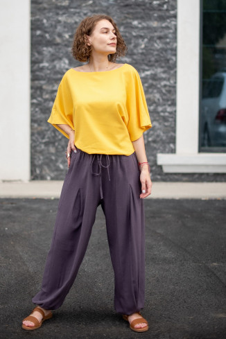 Joa Shop - cumpara online: Pantaloni de vara largi