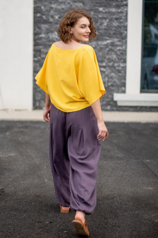 Joa Shop - cumpara online: Pantaloni de vara largi