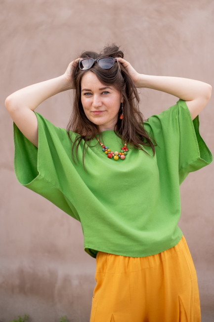 Bluza Aira kaki deschis