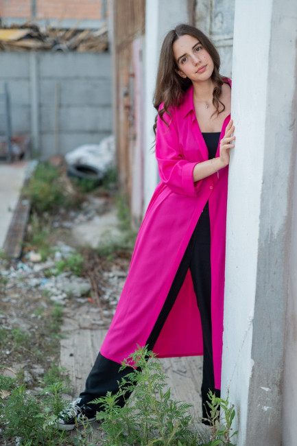 Camasa Leila fucsia