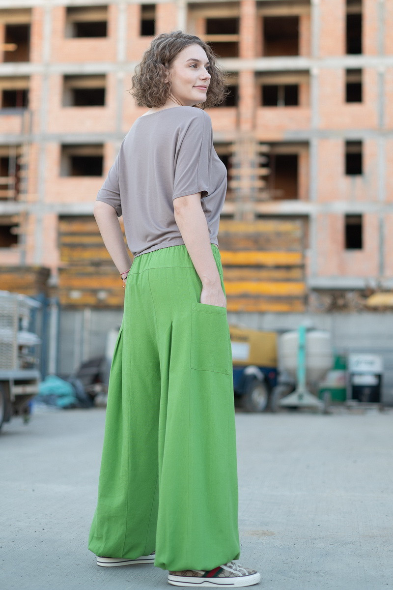 Joa Shop - cumpara online: Pantaloni de vara largi