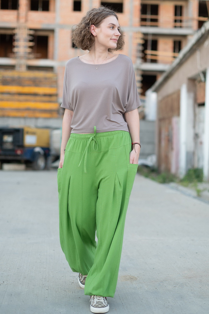 Joa Shop - cumpara online: Pantaloni de vara largi