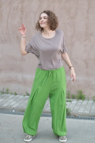 Joa Shop - cumpara online: Pantaloni de vara largi