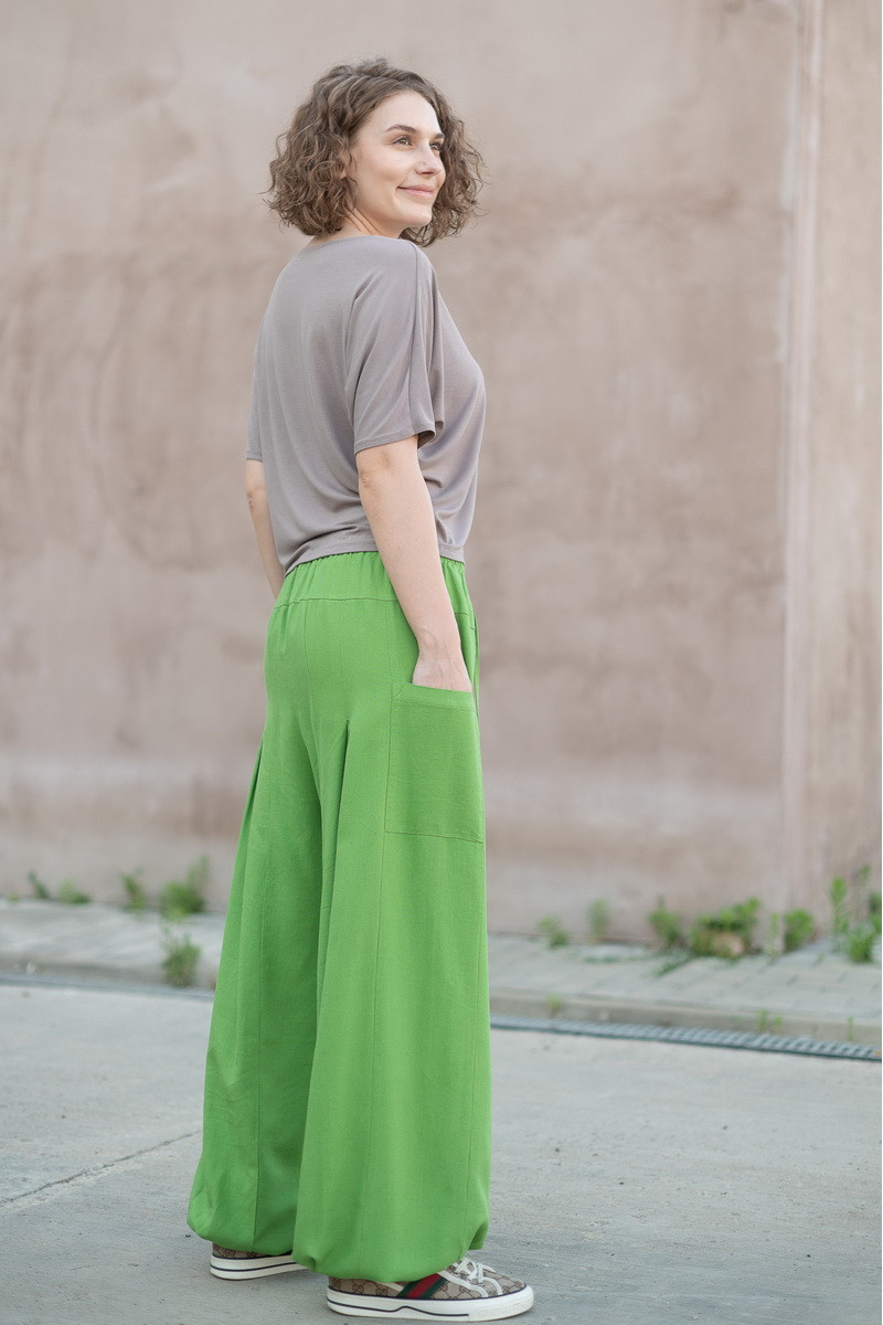 Joa Shop - cumpara online: Pantaloni de vara largi