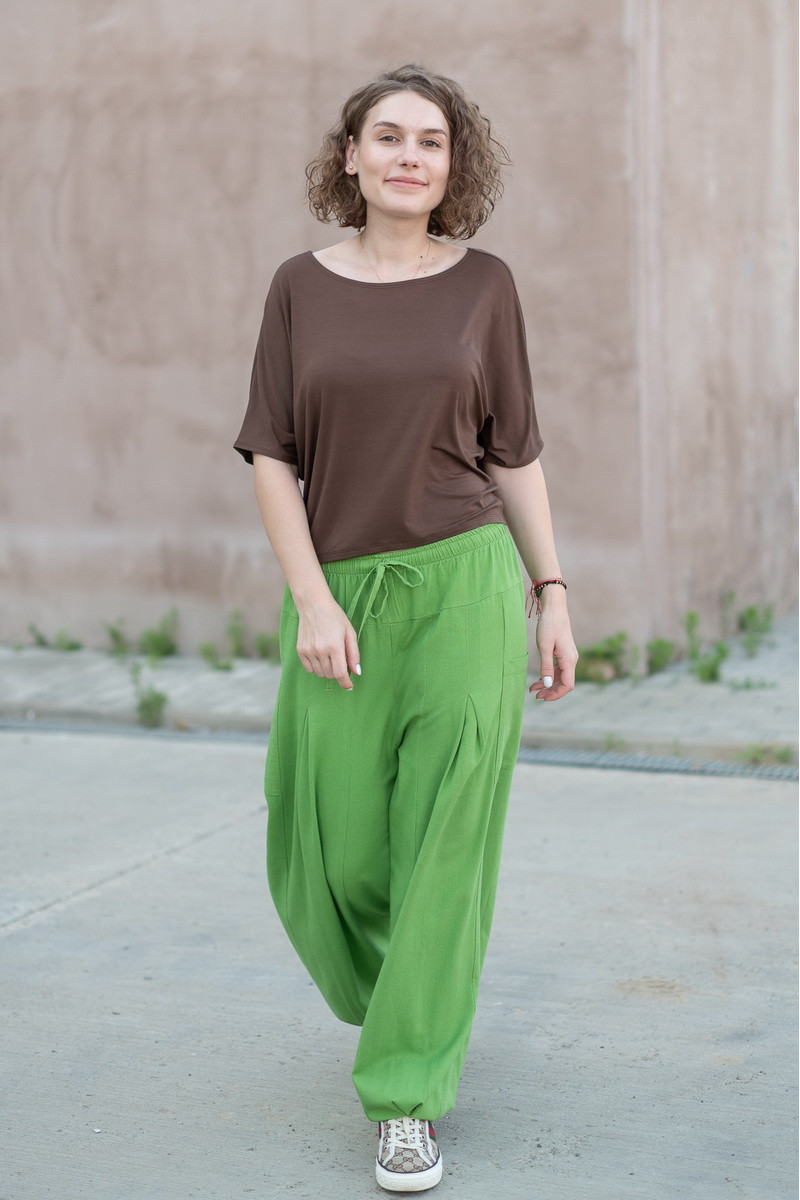 Joa Shop - cumpara online: Pantaloni de vara largi