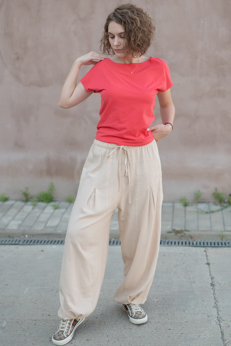 Joa Shop - cumpara online: Pantaloni de vara largi