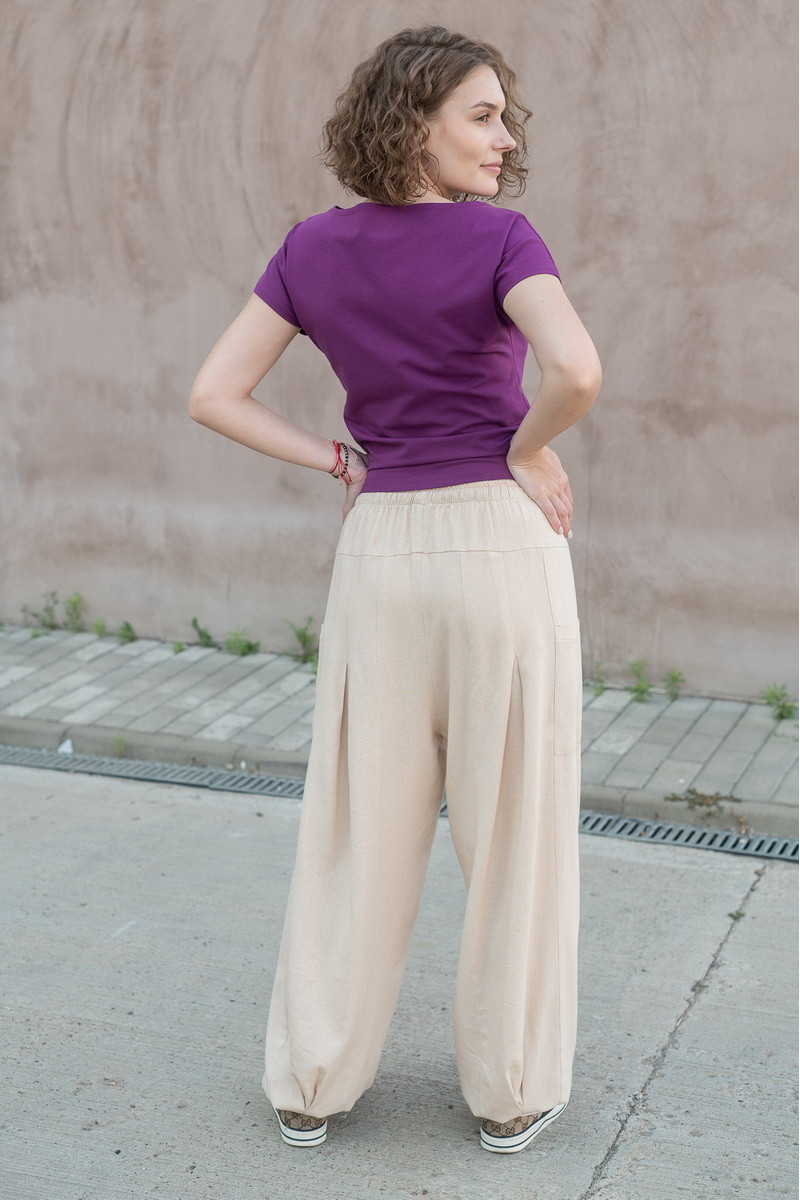 Joa Shop - cumpara online: Pantaloni de vara largi