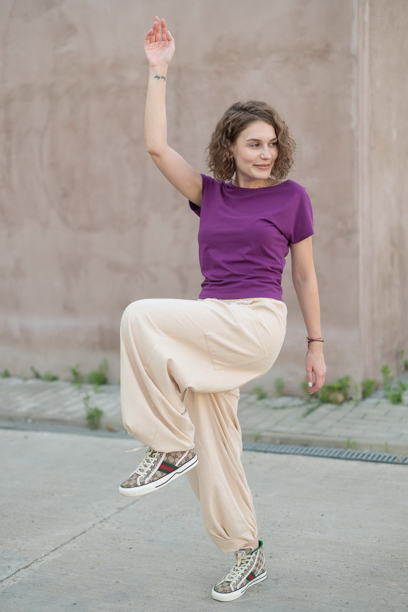 Joa Shop - cumpara online: Pantaloni de vara largi