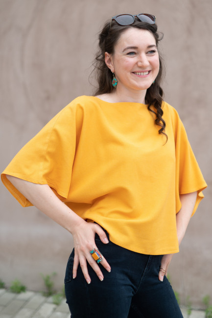 Bluza Aira mustar