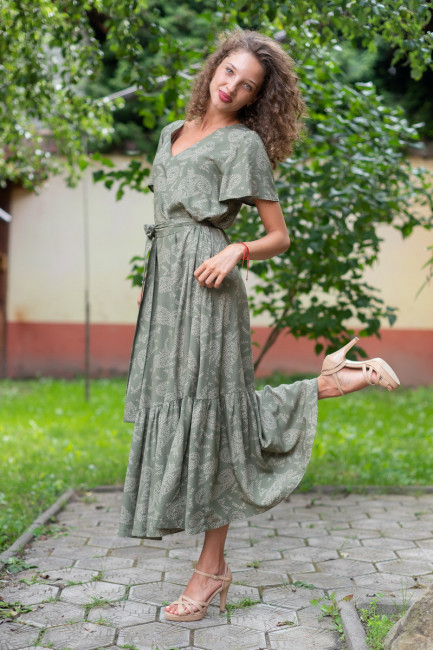 Rochie Tereza kaki