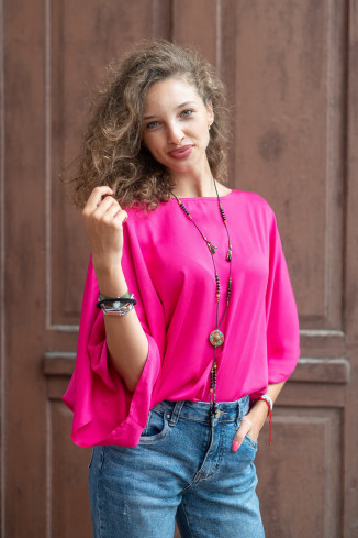 Joa Shop - cumpara online: bluza fluture din vascoza