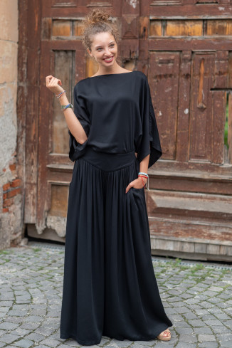 Joa Shop - cumpara online: bluza fluture din vascoza