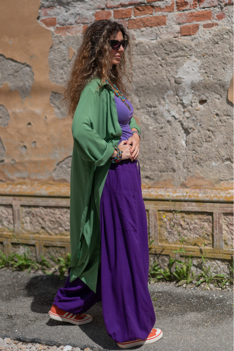 Joa Shop - cumpara online: Pantaloni de vara largi