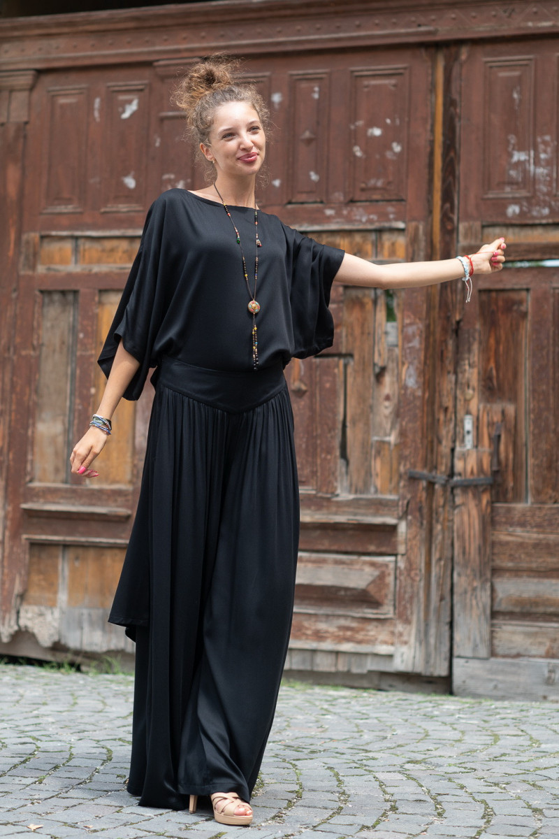 Joa Shop - cumpara online: bluza fluture din vascoza