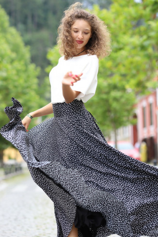 Fusta boho chic
