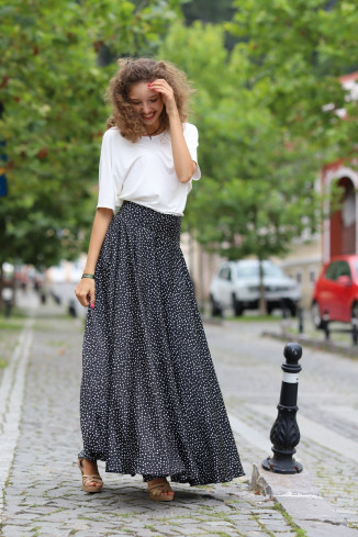 Fusta boho chic