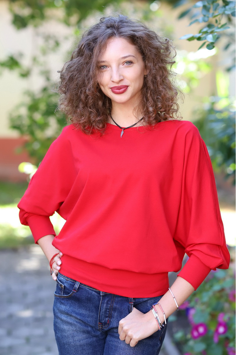 Joa Shop - cumpara online: bluza fluture din vascoza