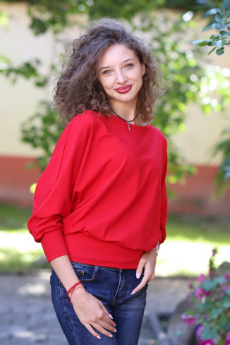 Joa Shop - cumpara online: bluza fluture din vascoza