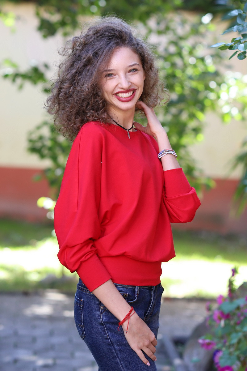 Joa Shop - cumpara online: bluza fluture din vascoza