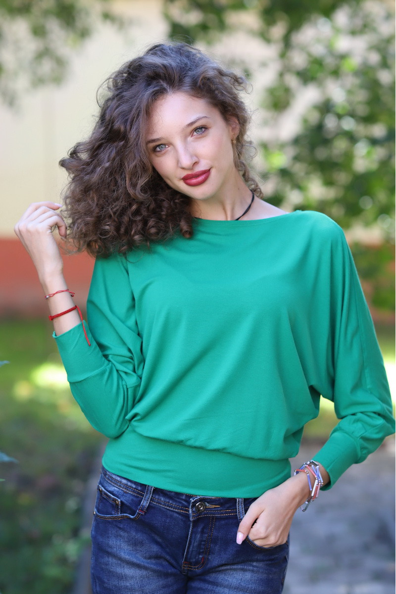 Joa Shop - cumpara online: bluza fluture din vascoza