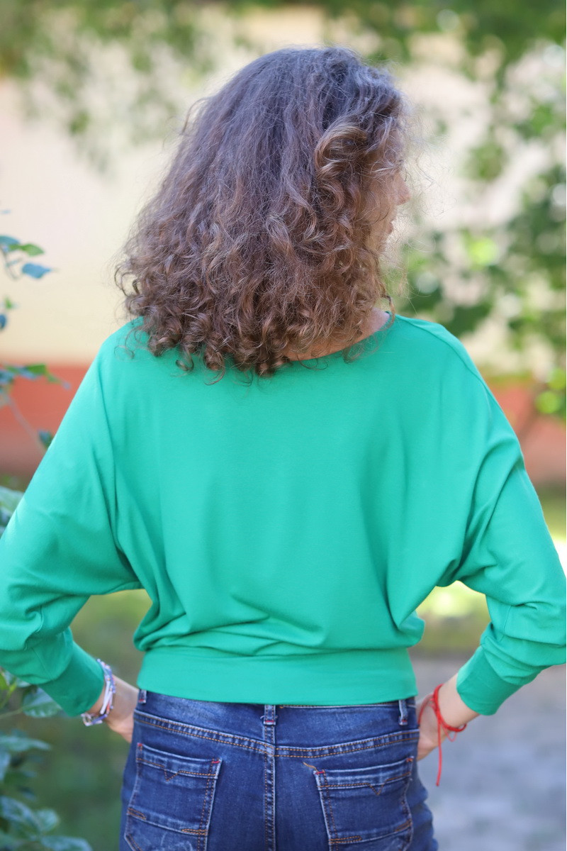 Joa Shop - cumpara online: bluza fluture din vascoza