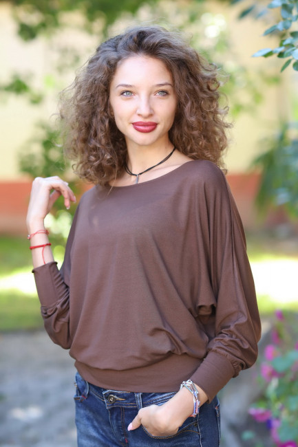 Joa Shop - cumpara online: bluza fluture din vascoza