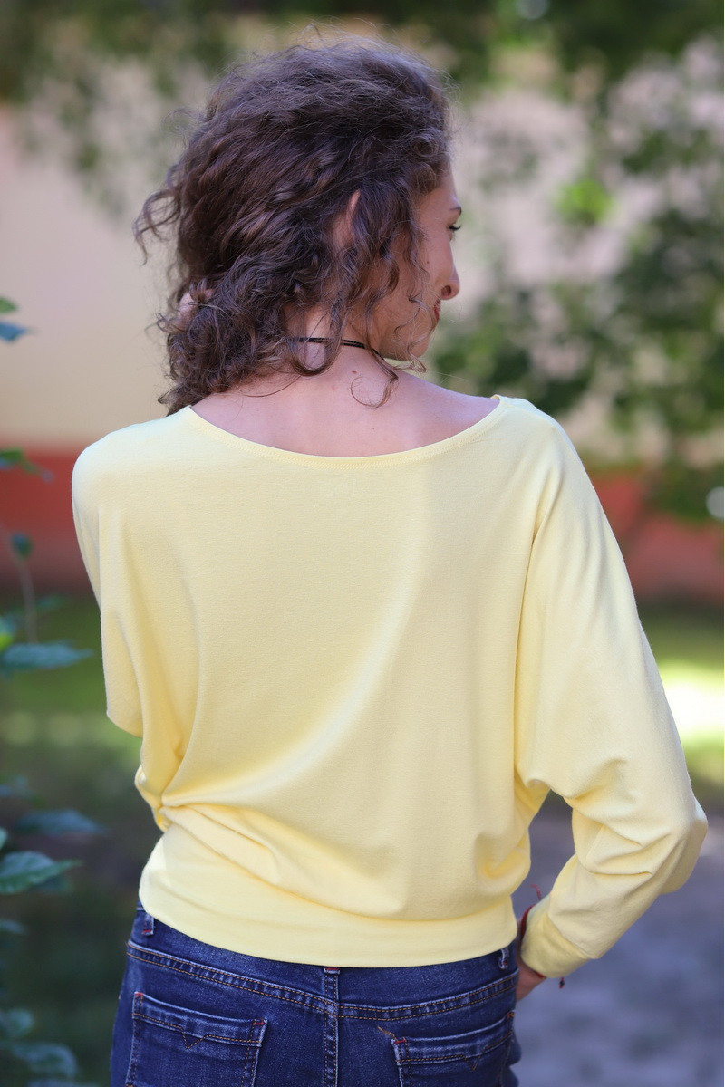 Joa Shop - cumpara online: bluza fluture din vascoza