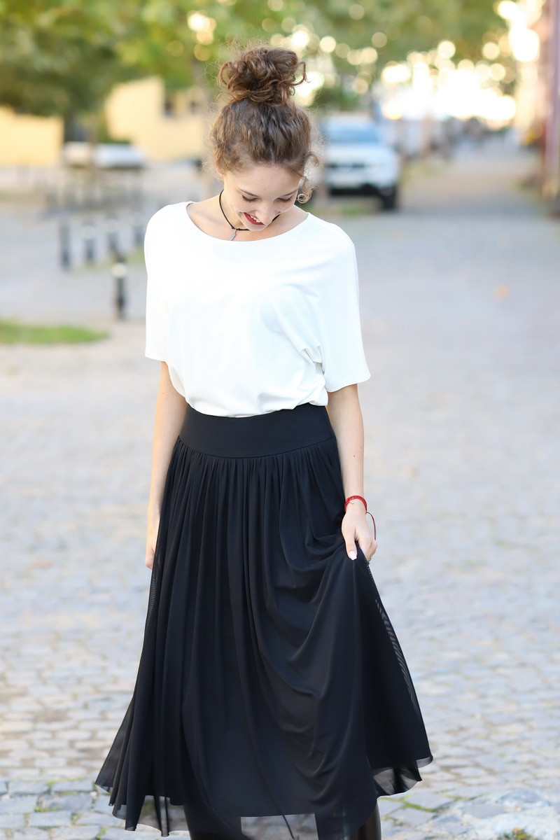 Joa Shop - cumpara online: Fusta din tulle negru