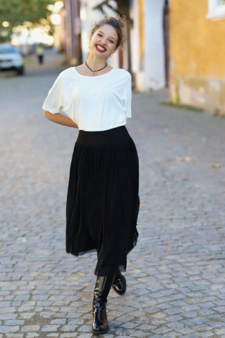 Joa Shop - cumpara online: Fusta din tulle negru