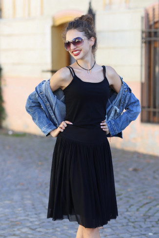 Joa Shop - cumpara online: Fusta din tulle negru Joa Shop - cumpara online: Fusta din tulle negru