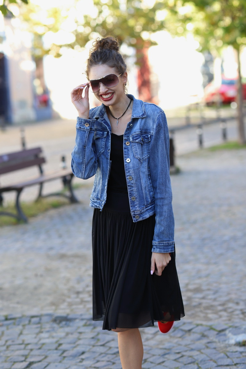 Joa Shop - cumpara online: Fusta din tulle negru