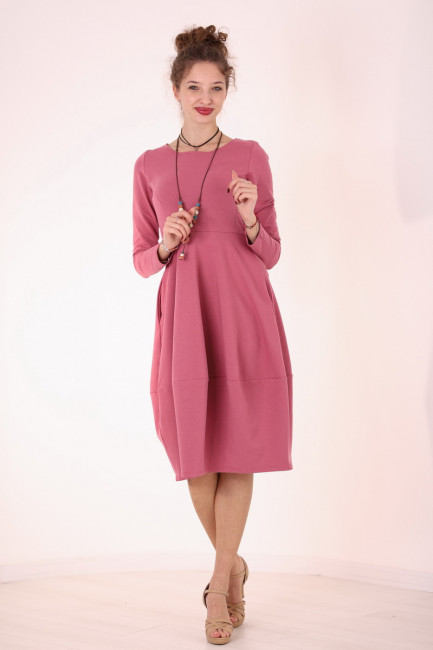 Rochie Flavia somon inchis