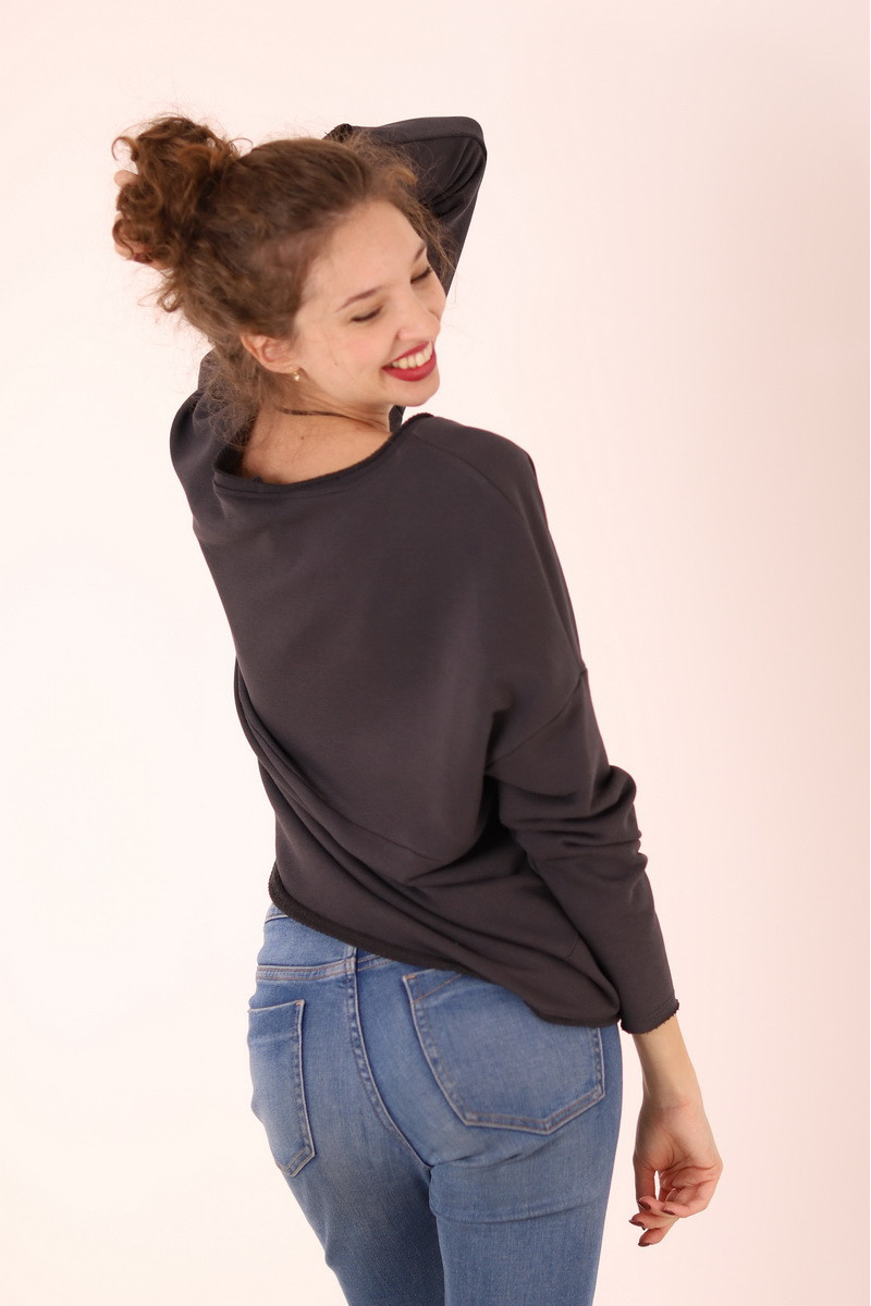 Tricou gros de dama - maneca lunga