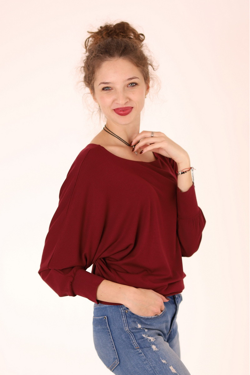 Joa Shop - cumpara online: bluza fluture din vascoza