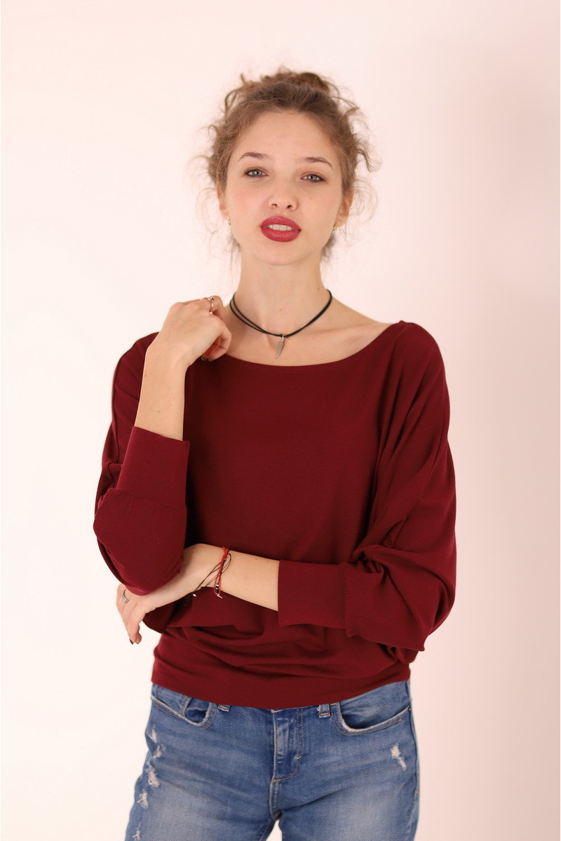 Joa Shop - cumpara online: bluza fluture din vascoza