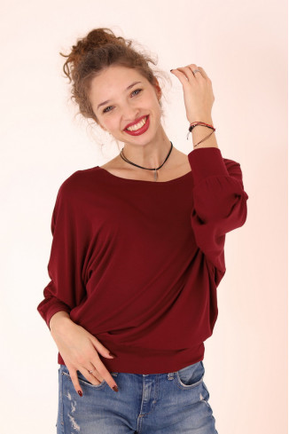 Joa Shop - cumpara online: bluza fluture din vascoza