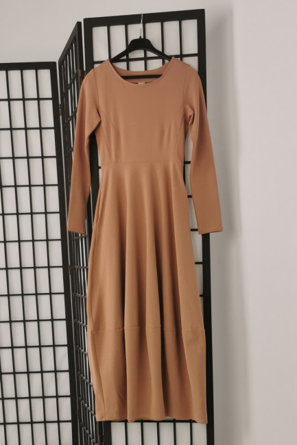 Rochie Melinda mocha mousse