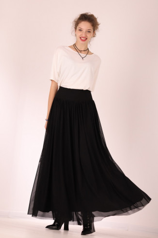 Joa Shop - cumpara online: Fusta din tulle negru