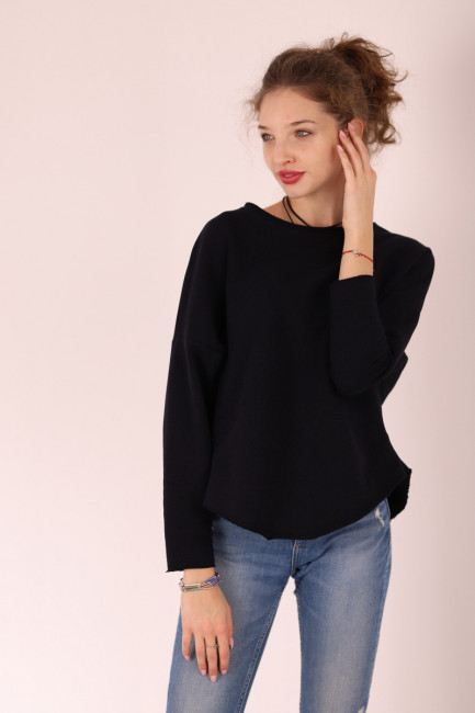 Bluza Corina bleumarin