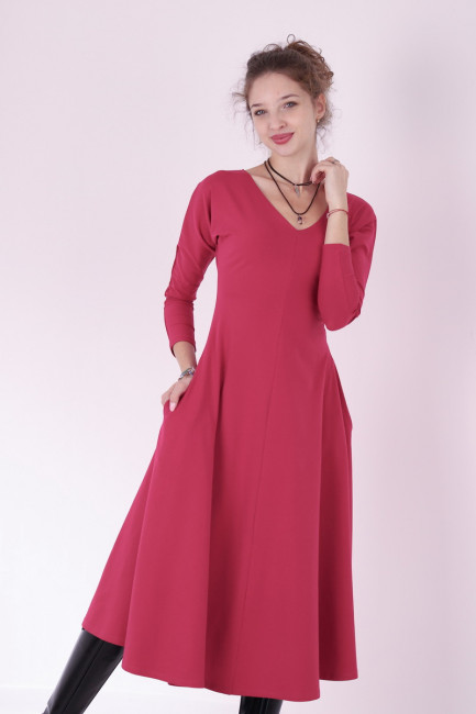 Rochie Emilia fucsia