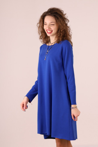 Rochie lunga  tip lalea, din bumbac