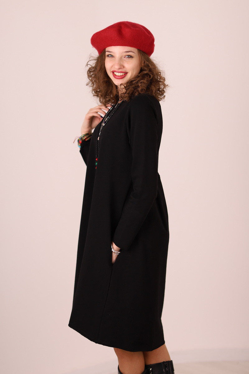 Rochie lunga  tip lalea, din bumbac