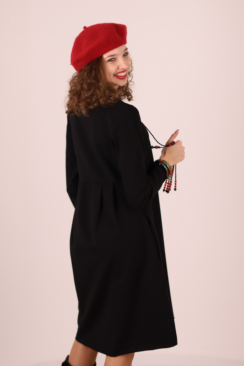 Rochie lunga  tip lalea, din bumbac