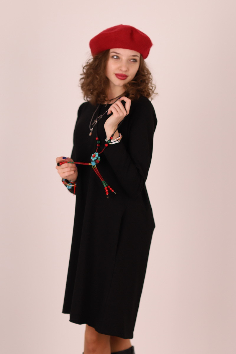 Rochie lunga  tip lalea, din bumbac