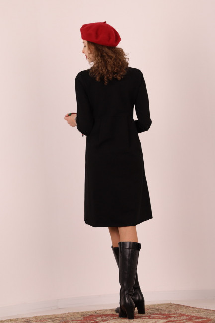 Rochie lunga  tip lalea, din bumbac