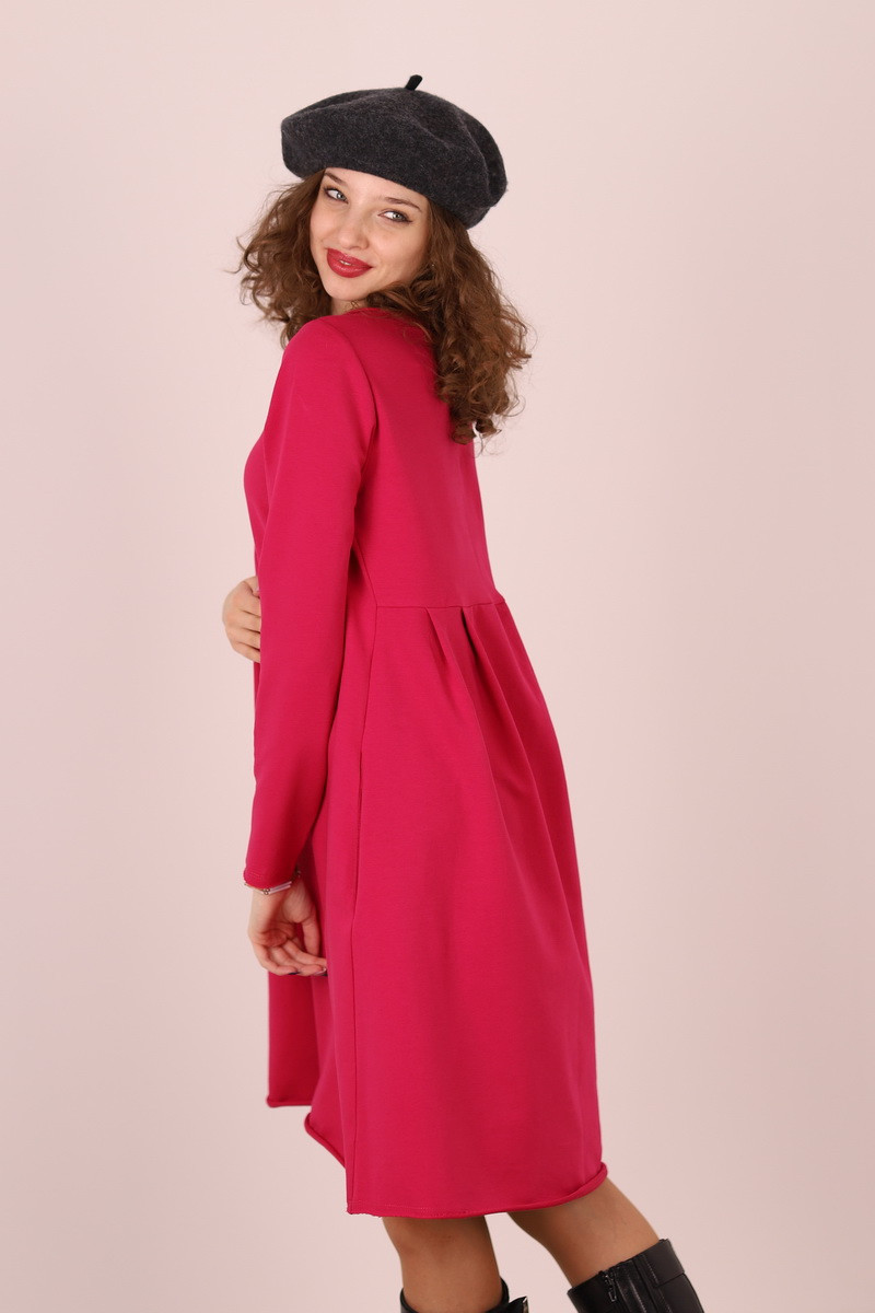 Rochie lunga  tip lalea, din bumbac