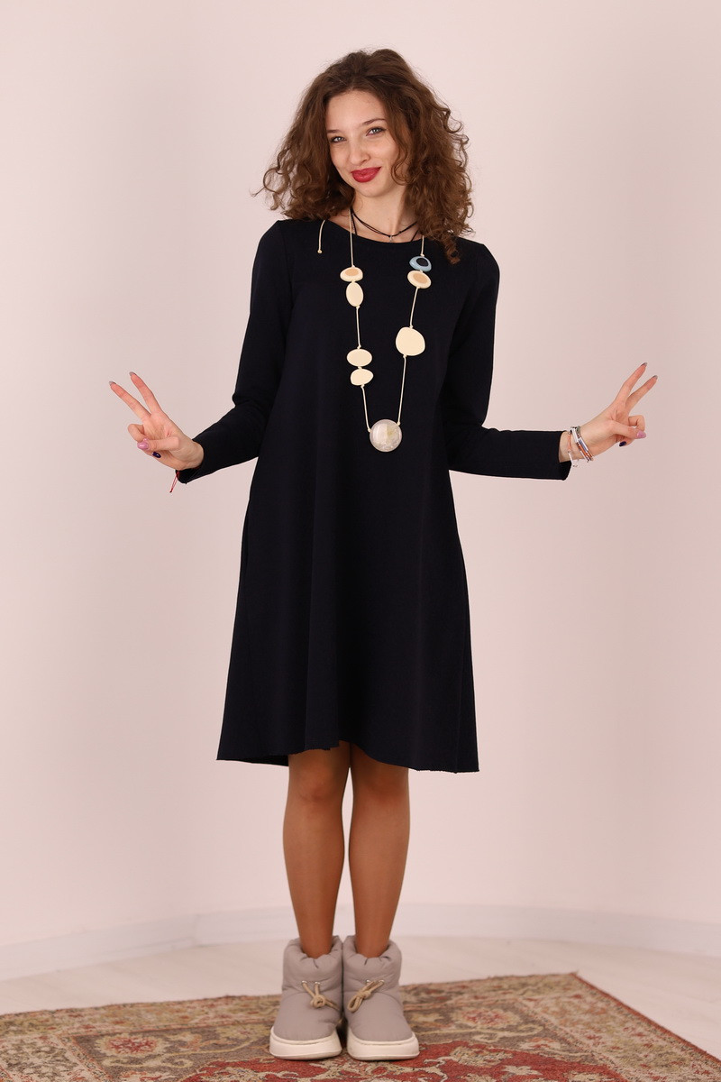 Rochie lunga  tip lalea, din bumbac