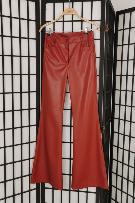 Pantaloni Janis rosii