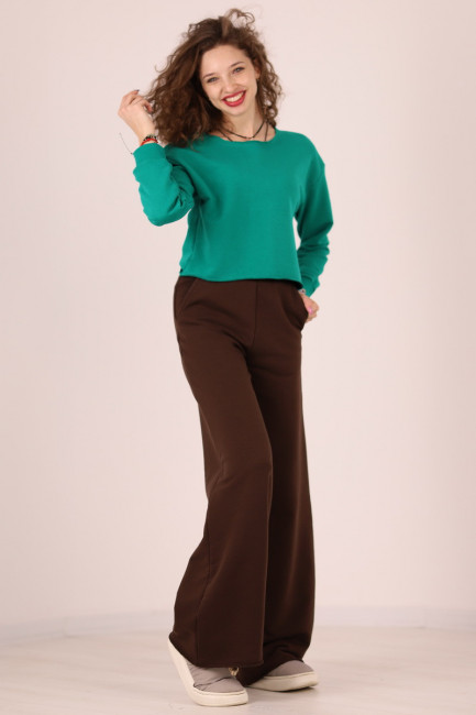 Pantaloni Rebeca maro